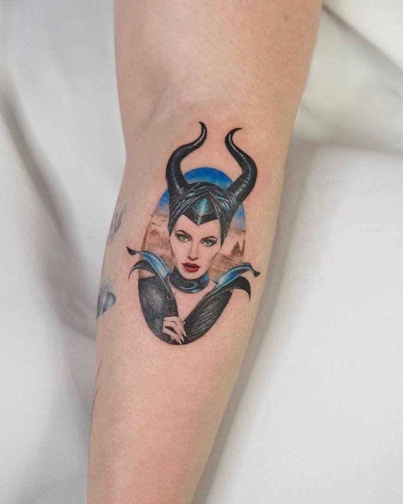 18 Jaw-Dropping Maleficent Tattoo Ideas That Will Cast a Spell — Wait Till #7!